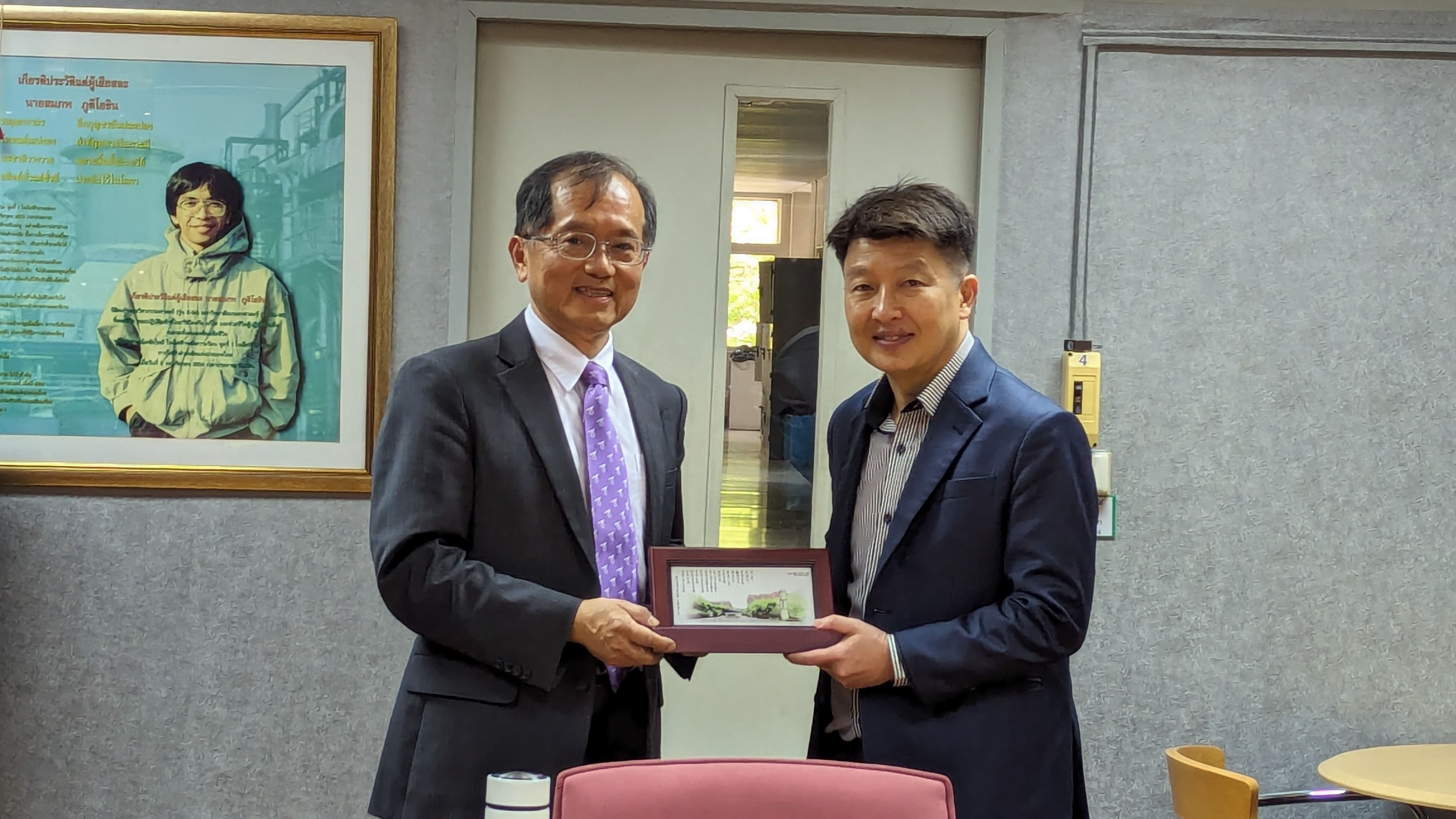 WISE海外科研中心主持人陳信文教授訪問泰國農業大學，深化學術合作